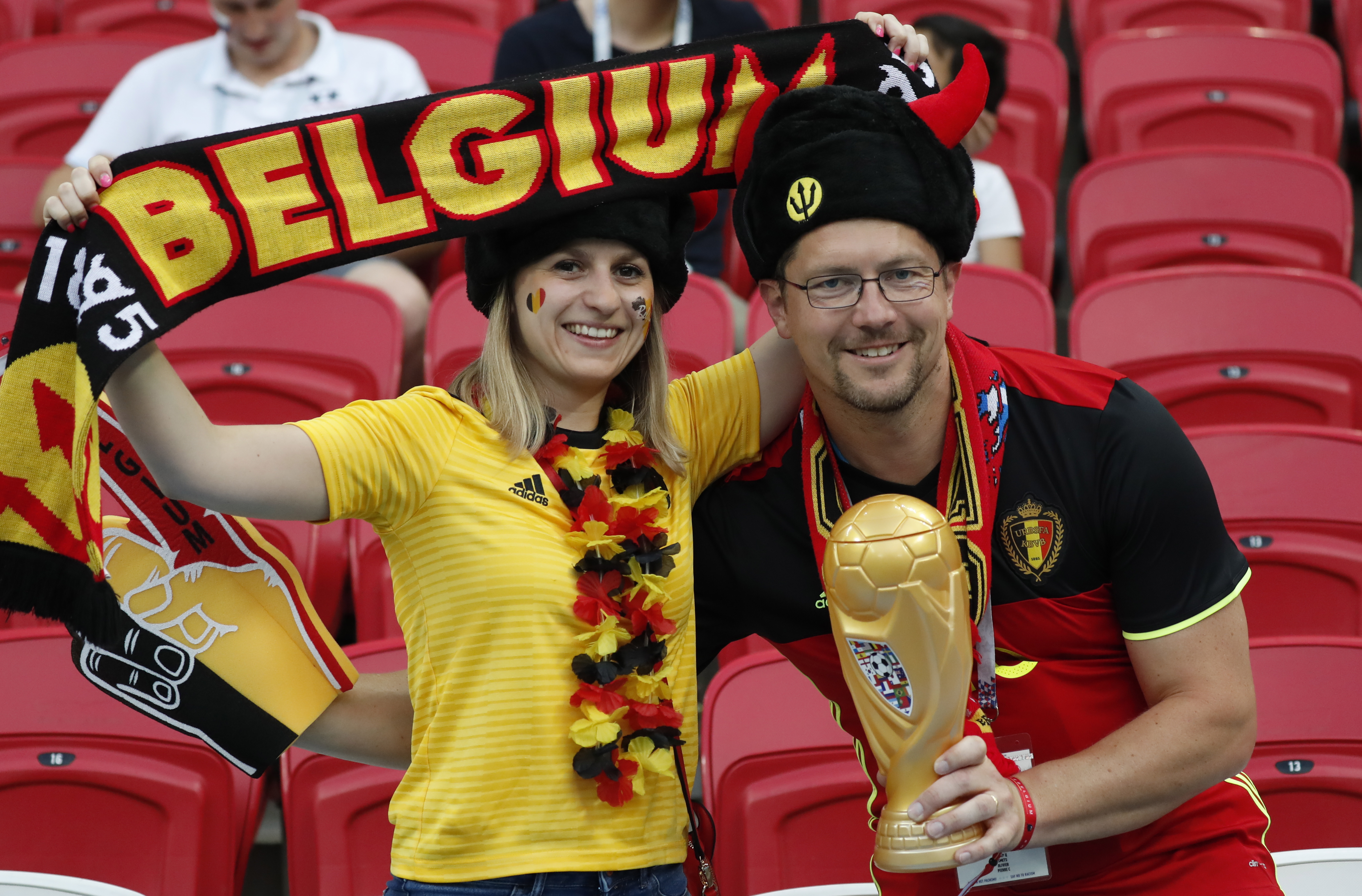 比利时迎战俄罗斯，备战欧洲杯